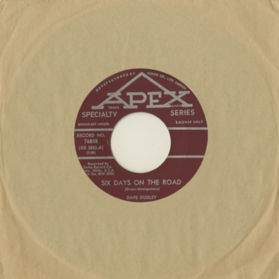 Six Days On The Road / I Feel A Cry Coming On