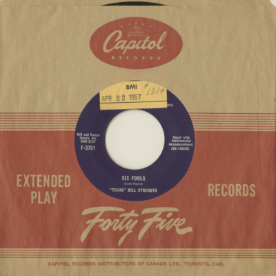 Six Fools / I Wanna Ride Ride Ride On Your Merry Go Round (1957)