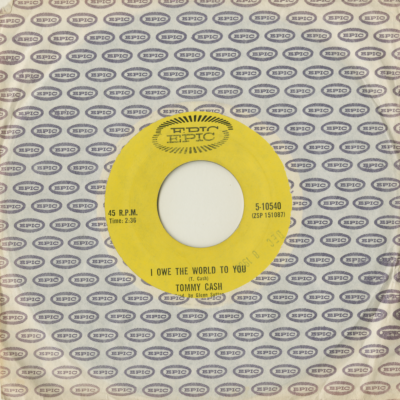 Six White Horses / I Owe The World To You