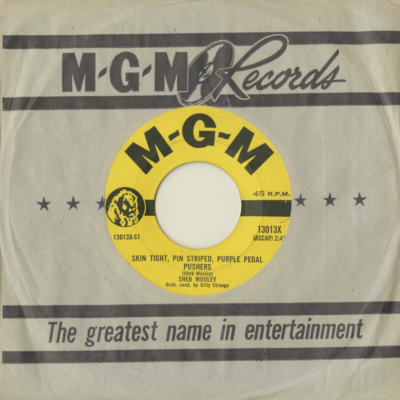 Skin Tight Pin Striped Purple Pushers / Till The End Of The World