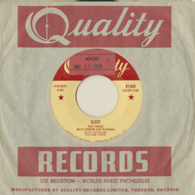 Sleep / Till I Waltz Again With You