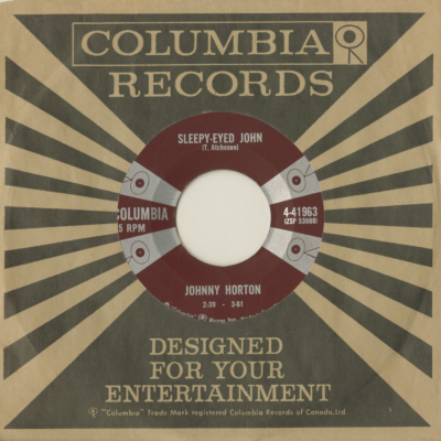 Sleepy Eyed John / They'll Never Take her Love From Me