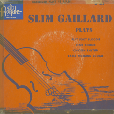 Slim Gaillard Plays