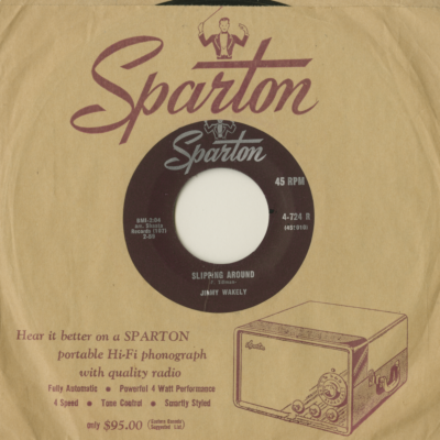 Slippin' Around / I Love You So Much It Hurts (1959)