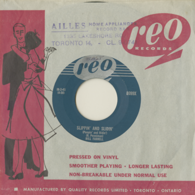 Slippin' N' Sliddin' / Cherry Lips (1956)