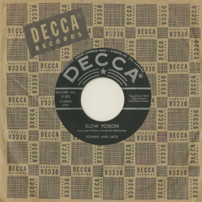 Slow Poison / You'll Never Get A Better Chance Than This