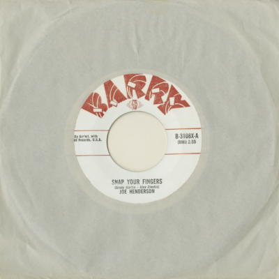 Snap Your Fingers / If You See Me Cry (1962)