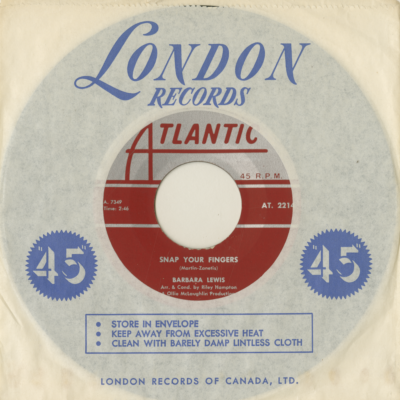 Snap Your Fingers / Puppy Love (1963)