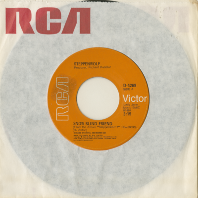 Snow Blind Friend / Hippo Stomp (1971)