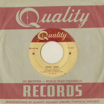 Snow Deer / Roses Are Blooming