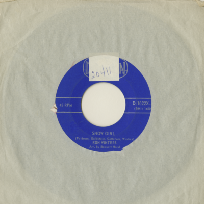 Snow Girl / Motor City (1964)