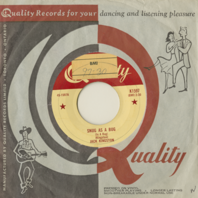 Snug As A Bug / Letter Edged In Black