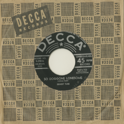 So Doggone Lonesome / If I Never Have Anything Else