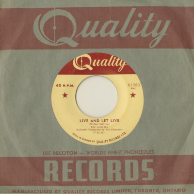 Live And Let Live / So High So Low So Wide