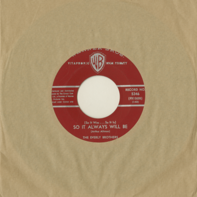 So It Always Will Be / Nancy's Minuet