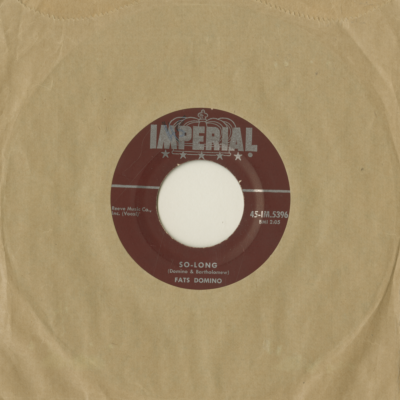 So Long / When My Dreamboat Comes Home