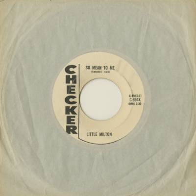 So Mean To Me / I Need Somebody (1961)