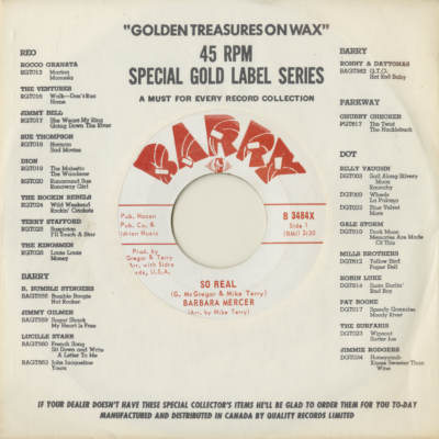 So Real / Call On Me (1967)