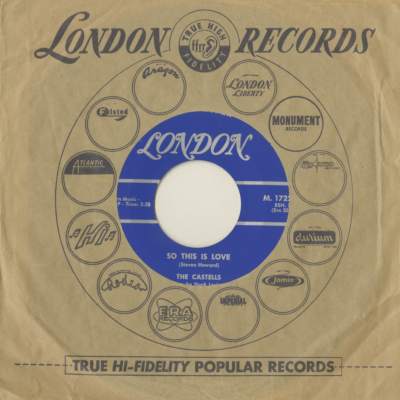 So This Is Love / On The Street Of Tears (1962)