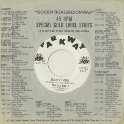 Society Girl / Ragen (1964)
