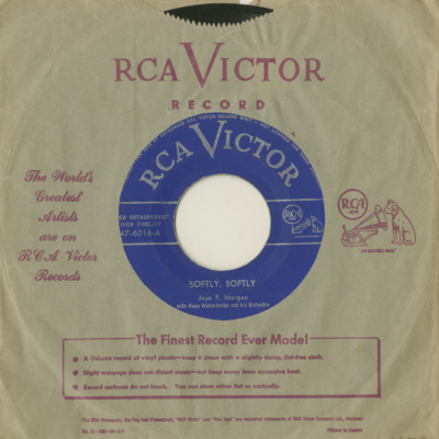 Softly Softly / Danger Heartbreak Ahead (1955)