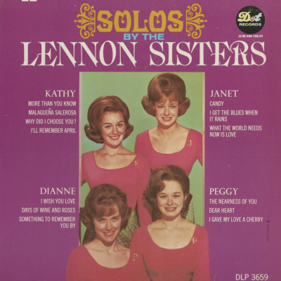Solos By The Lennon Sisters