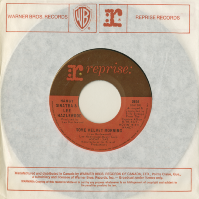 Some Velvet Morning / Oh Lonesome Me