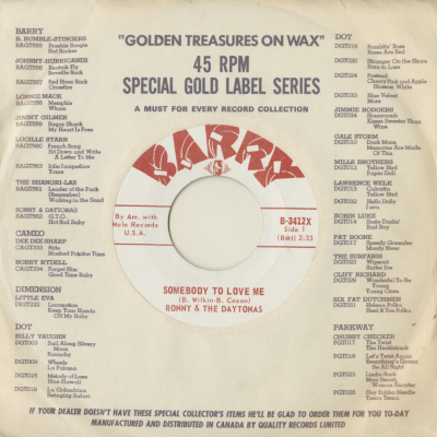 Somebody To Love Me / Goodbye Baby