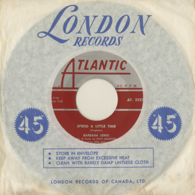 Spend A Little Time / Someday We're Gonna Love Again / (1964)