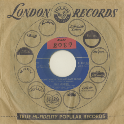 Something I Dreamed Last Night / Must Be Catchin'