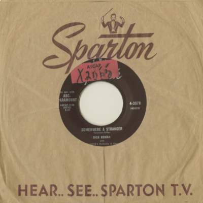 Somewhere A Stranger / Only Trust Your Heart (1957)