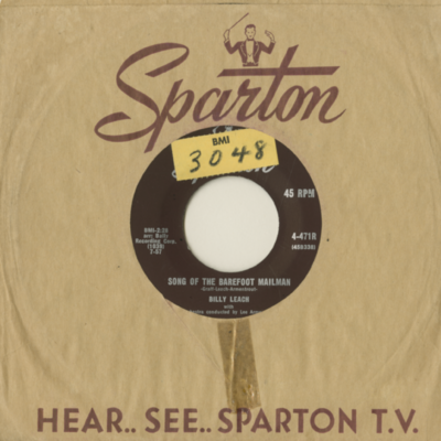 Song Of The Barefoot Mailman / Lil's Grill (1957)