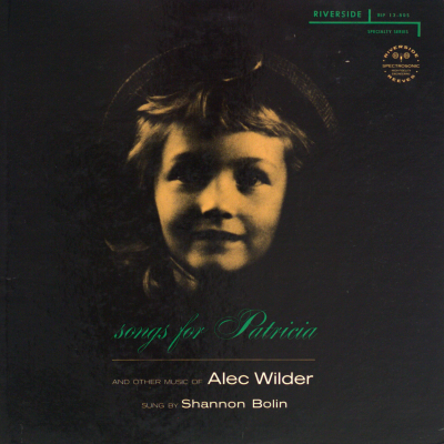 Songs For Patricia And Other Music Of Alec Wilder (1957)
