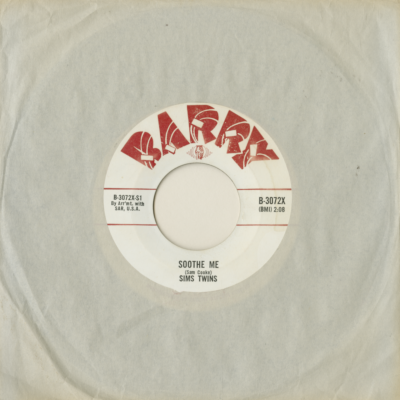 Soothe Me / I'll Never Come Running Back To You (1961)