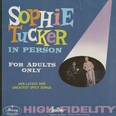 Sophie Tucker In Person