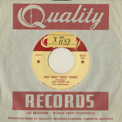 Going Honky Tonkin' Tonight / Sorrow Bound (1956)