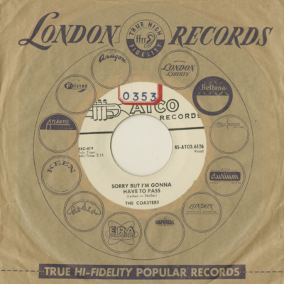 Sorry But I'm Gonna Have To Pass / The Shadow Knows