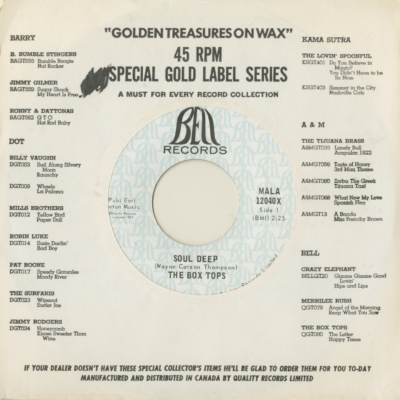 Soul Deep / The Happy Song