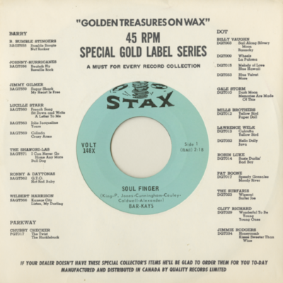 Soul Finger / Knucklehead (1969)