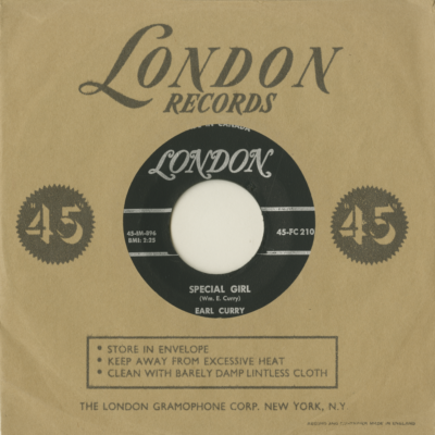 Special Girl / Somebody Stole My Girl From Me (1955)