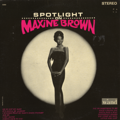 Spotlight On Maxine Brown