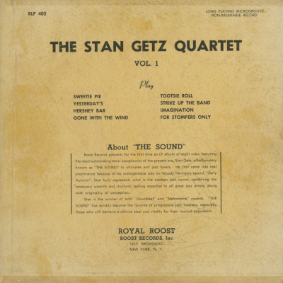 Stan Getz Vol 1