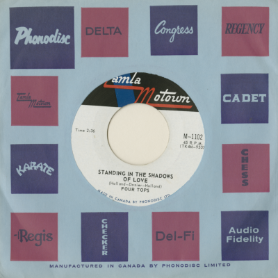 Standing In The Shadows Of Love / Since You've Been Gone (1966)