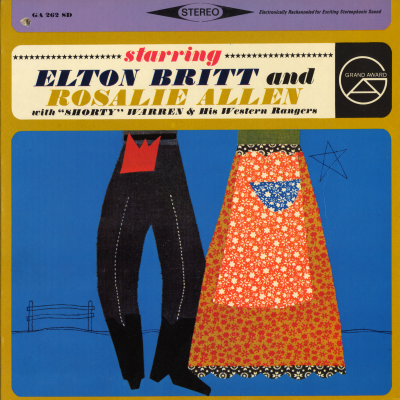 Starring Elton Britt And Rosalie Allen