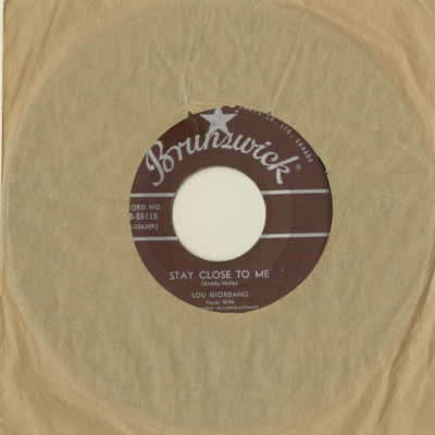 Stay Close To Me / Don't Cha Know (1959)