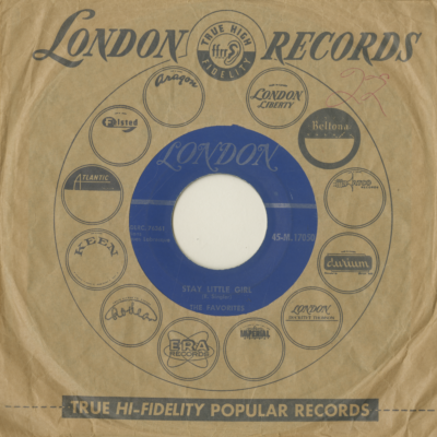 Stay Little Girl / I Love You Baby (1958)