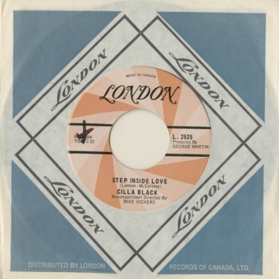 Step Inside Love / I Couldn't Take My Eyes Off You (1968)