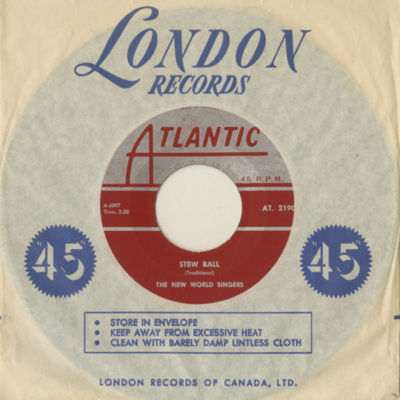 Stew Ball / Don't Think Twice It's Allright (1963)