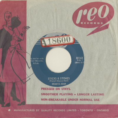 Sticks And Stones / In My Way (1964)