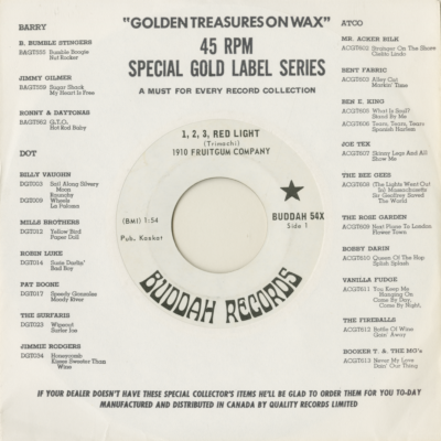 1 2 3 Red Light / Sticky Sticky